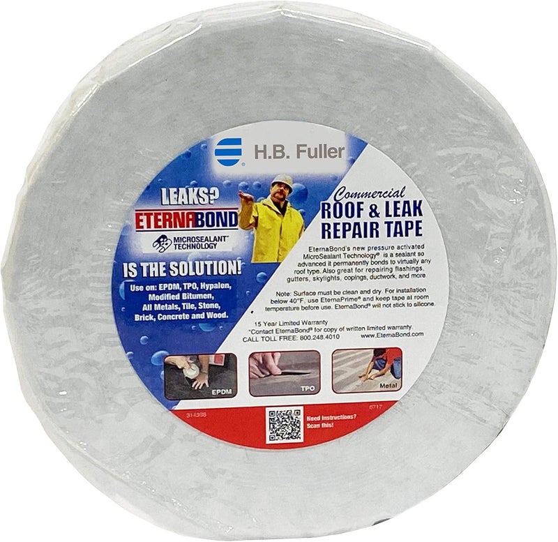 EternaBond DoubleStick 2" x 50' Double-Sided Bonding Tape - 60 mil Adhesive Thickness, Permanent and Weather Proof - Image 2